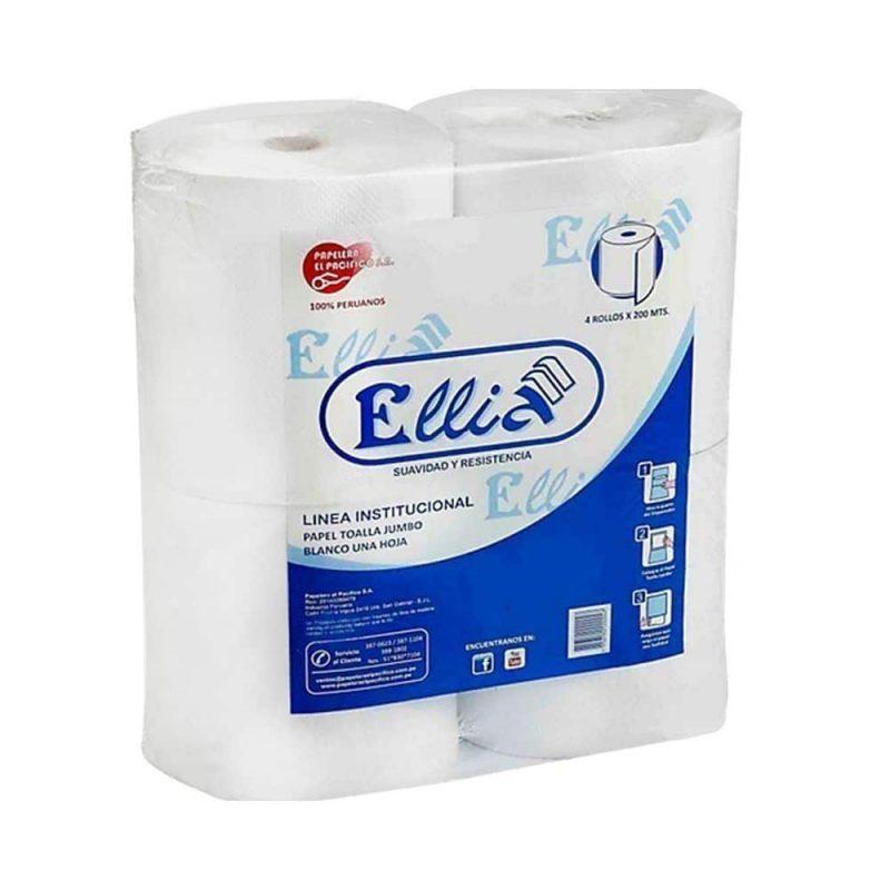 Papel Toalla Blanco Ellia Mt X Und Quimsa Medical